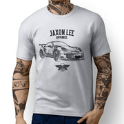 Jaxon Lee Illustration for a Porsche 911 GT3 RS fan T-shirt