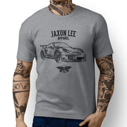 Jaxon Lee Illustration for a Porsche 911 GT3 RS fan T-shirt