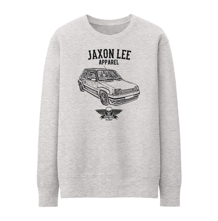 Jaxon Lee Illustration For A Renault 5 GT Turbo Motorcar Fan Jumper