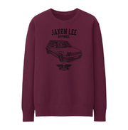 Jaxon Lee Illustration For A Renault 5 GT Turbo Motorcar Fan Jumper