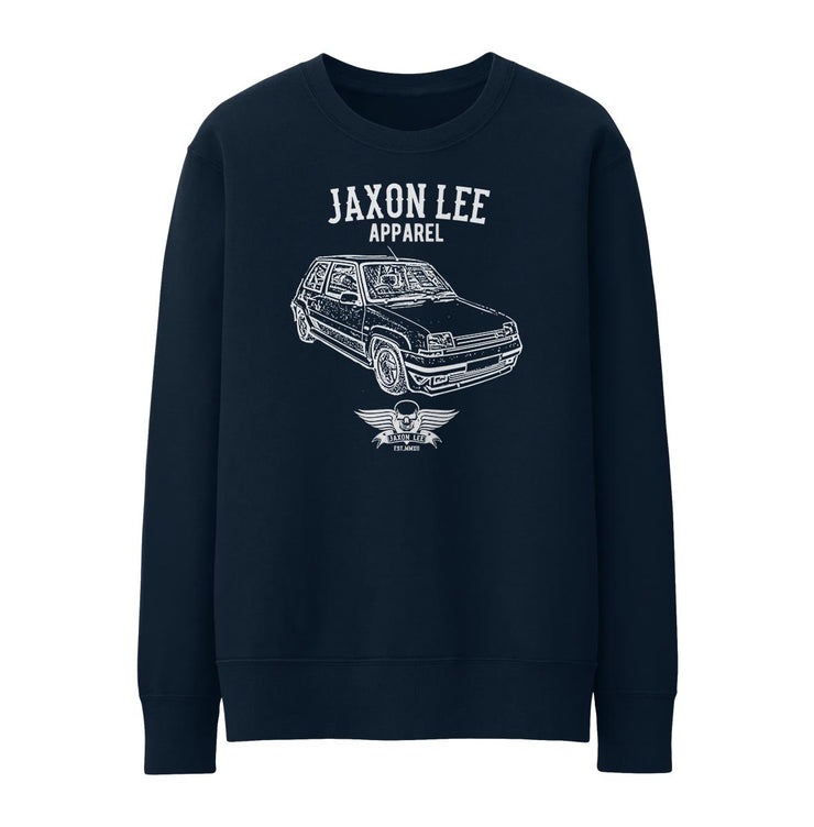 Jaxon Lee Illustration For A Renault 5 GT Turbo Motorcar Fan Jumper