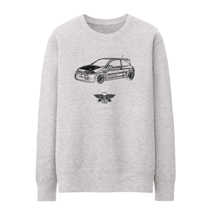 Jaxon Lee Illustration For A Renault Megane R26.R Motorcar Fan Jumper