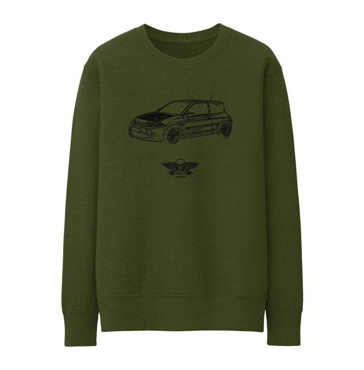 Jaxon Lee Illustration For A Renault Megane R26.R Motorcar Fan Jumper