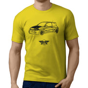 Jaxon Lee Illustration For A Renault Megane R26.R Motorcar Fan T-shirt