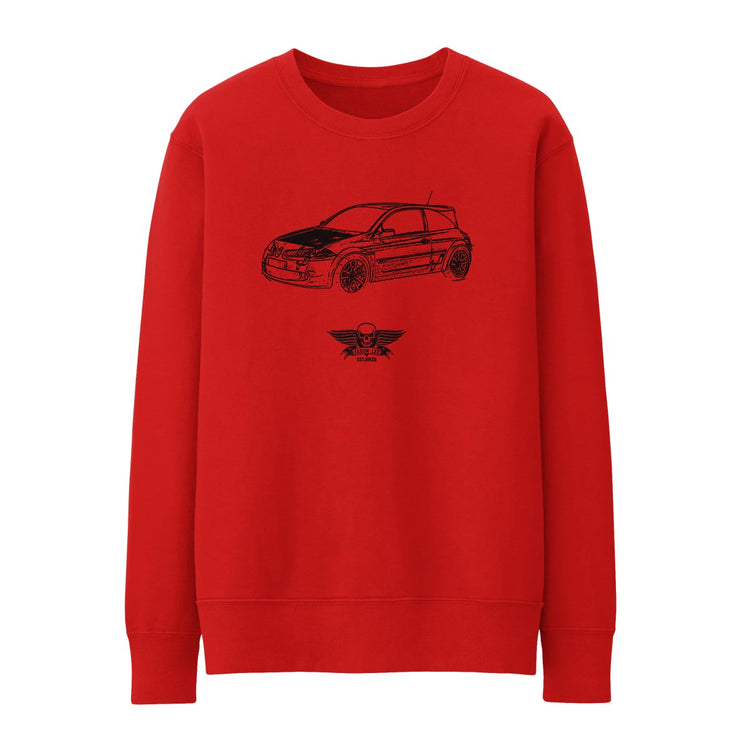 Jaxon Lee Illustration For A Renault Megane R26.R Motorcar Fan Jumper