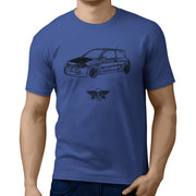 Jaxon Lee Illustration For A Renault Megane R26.R Motorcar Fan T-shirt