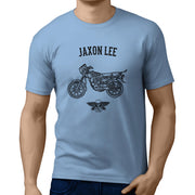 Jaxon Lee Illustration For A Skygo Wizard 125 Motorbike Fan T-shirt