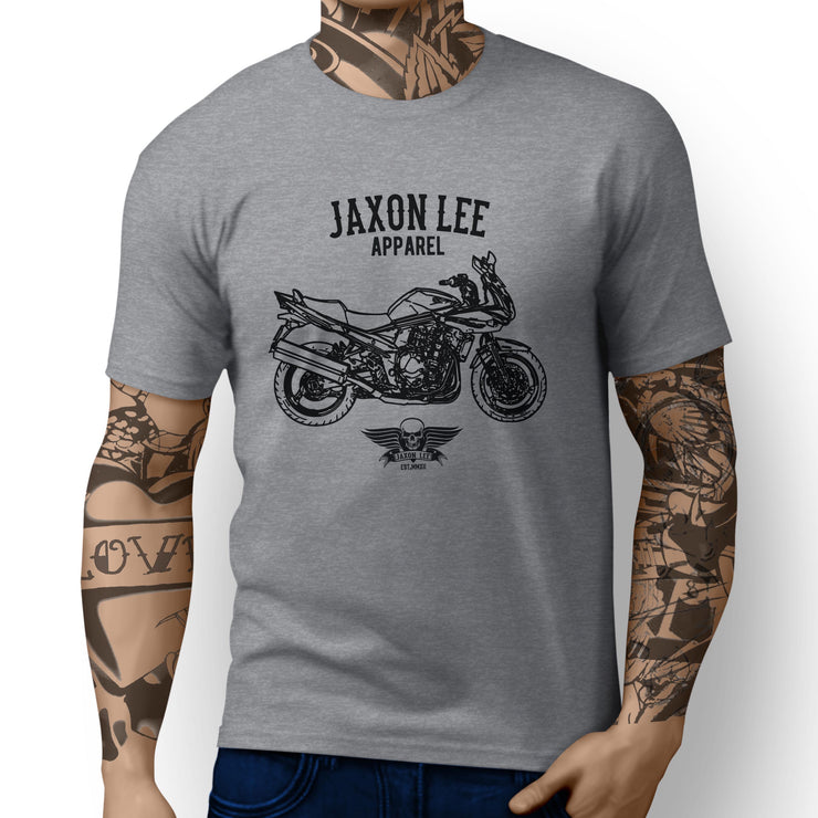 Jaxon Lee Suzuki Bandit 1250SA 2012 inspired Motorbike Art T-shirts - Jaxon lee