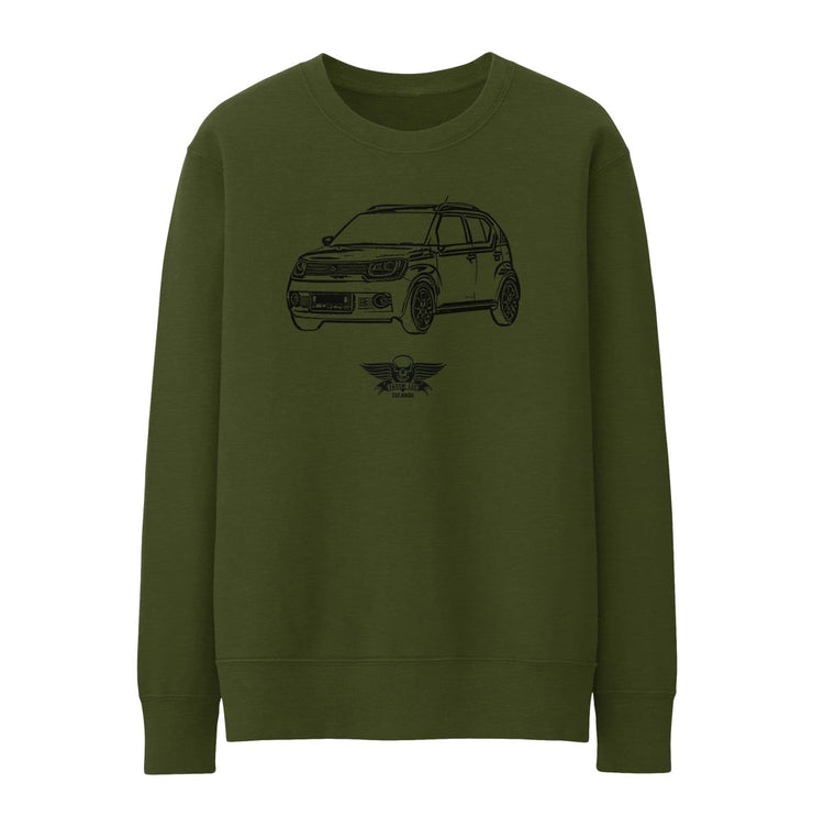 Jaxon Lee Illustration For A Suzuki Ingis SZ5 Motorcar Fan Jumper