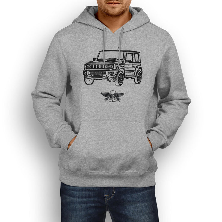 Jaxon Lee Illustration For A Suzuki Jimny SZ5 Motorcar Fan Hoodie