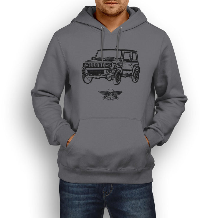 Jaxon Lee Illustration For A Suzuki Jimny SZ5 Motorcar Fan Hoodie