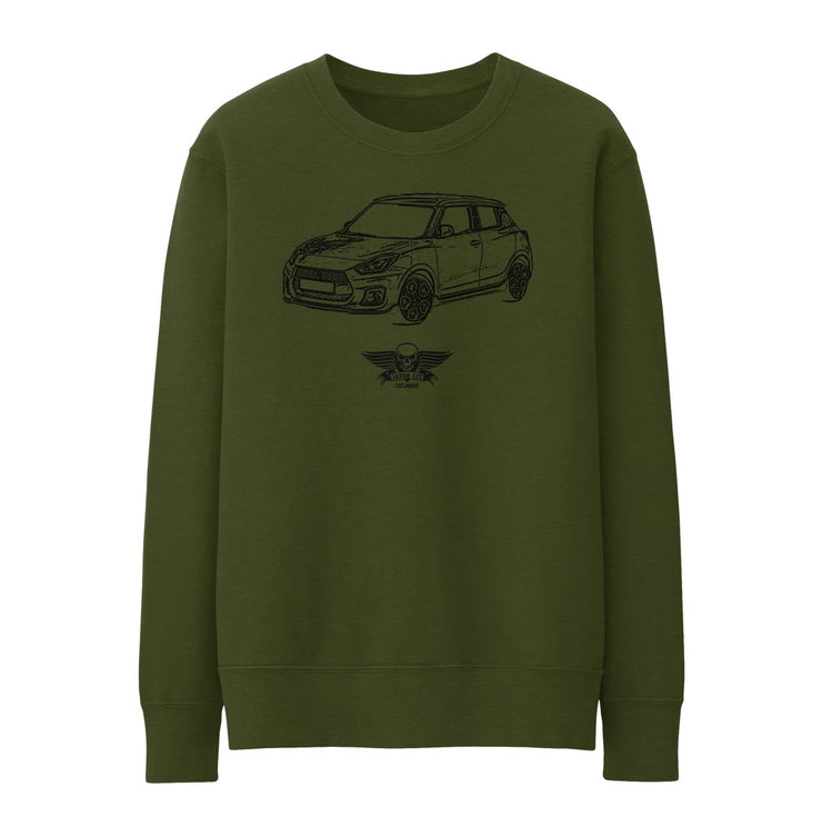 Jaxon Lee Illustration For A Suzuki Swift Sport Motorcar Fan Jumper