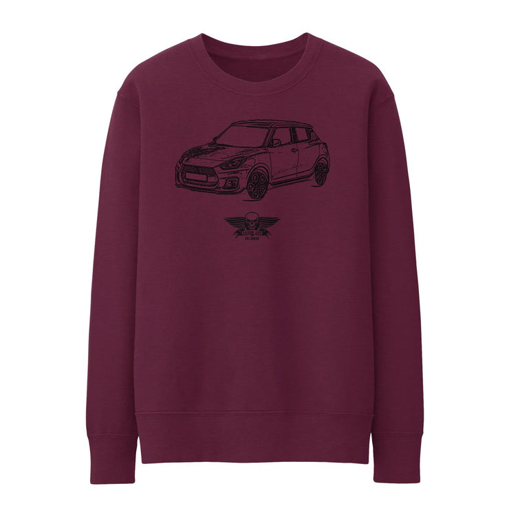 Jaxon Lee Illustration For A Suzuki Swift Sport Motorcar Fan Jumper