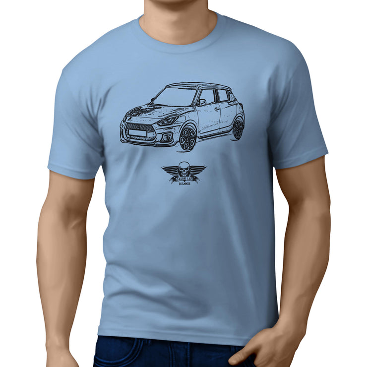 Jaxon Lee Illustration For A Suzuki Swift Sport Motorcar Fan T-shirt