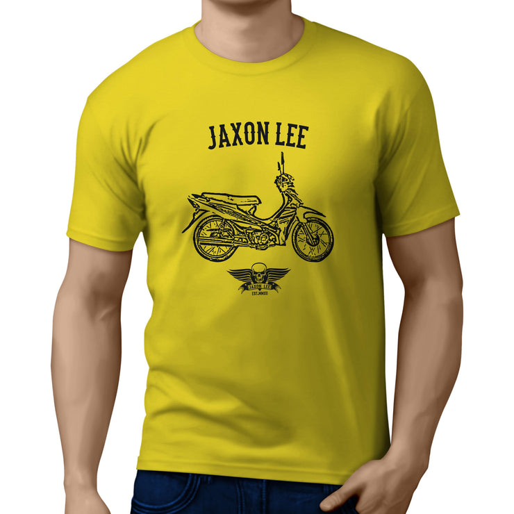 Jaxon Lee Illustration For A Sym Bonus 110 Motorbike Fan T-shirt