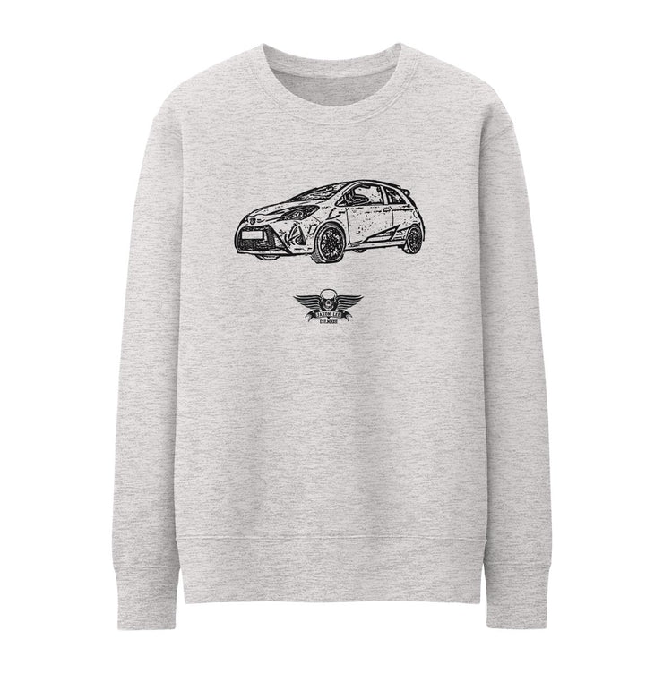 Jaxon Lee Illustration For A Toyota Yaris GRMN Motorcar Fan Jumper