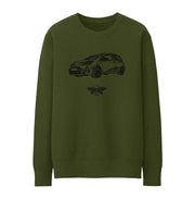 Jaxon Lee Illustration For A Toyota Yaris GRMN Motorcar Fan Jumper