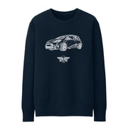 Jaxon Lee Illustration For A Toyota Yaris GRMN Motorcar Fan Jumper