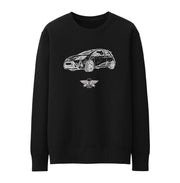 Jaxon Lee Illustration For A Toyota Yaris GRMN Motorcar Fan Jumper