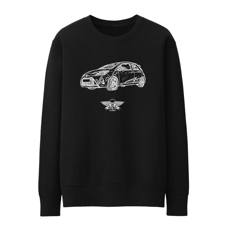 Jaxon Lee Illustration For A Toyota Yaris GRMN Motorcar Fan Jumper