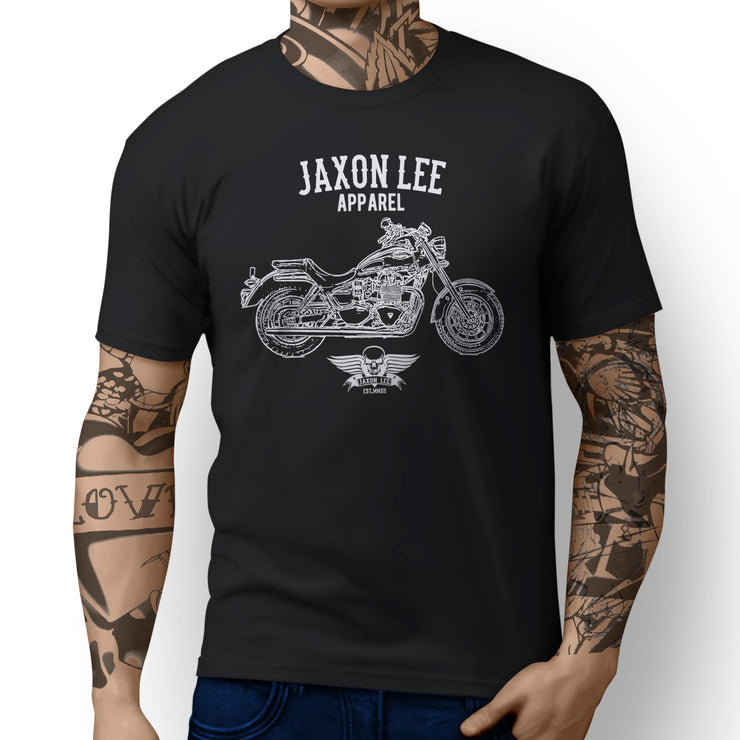 Jaxon Lee Art Tee aimed at fans of Triumph America Motorbike