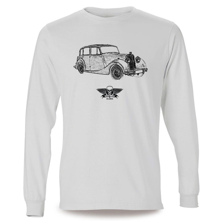 Jaxon Lee Illustration For A Triumph Renown 1952 Motorcar Fan LS-Tshirt