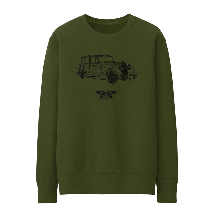 Jaxon Lee Illustration For A Triumph Renown 1952 Motorcar Fan Jumper