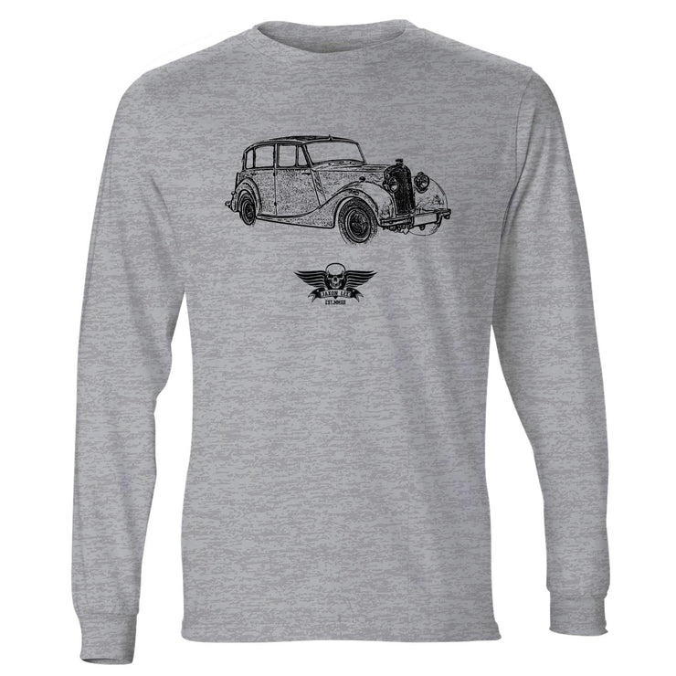 Jaxon Lee Illustration For A Triumph Renown 1952 Motorcar Fan LS-Tshirt