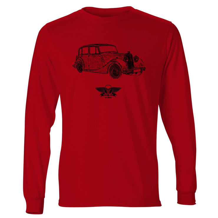 Jaxon Lee Illustration For A Triumph Renown 1952 Motorcar Fan LS-Tshirt