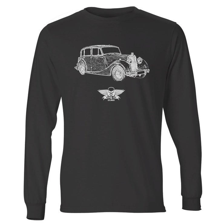 Jaxon Lee Illustration For A Triumph Renown 1952 Motorcar Fan LS-Tshirt