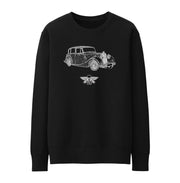 Jaxon Lee Illustration For A Triumph Renown 1952 Motorcar Fan Jumper
