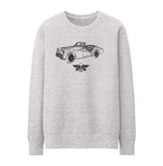 Jaxon Lee Illustration For A Triumph TR3 B 1962 Motorcar Fan Jumper