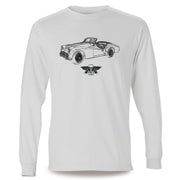 Jaxon Lee Illustration For A Triumph TR3 B 1962 Motorcar Fan LS-Tshirt