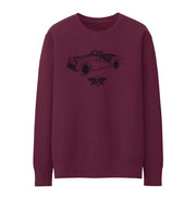 Jaxon Lee Illustration For A Triumph TR3 B 1962 Motorcar Fan Jumper