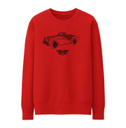 Jaxon Lee Illustration For A Triumph TR3 B 1962 Motorcar Fan Jumper