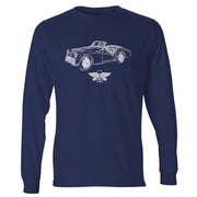 Jaxon Lee Illustration For A Triumph TR3 B 1962 Motorcar Fan LS-Tshirt