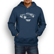Jaxon Lee Illustration For A Triumph TR3 B 1962 Motorcar Fan Hoodie