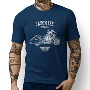 Jaxon Lee Illustration For A Victory Cross Country Motorbike Fan T-shirt