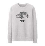 Jaxon Lee illustration for a Volkswagen 1968 Beetle 1500 Limousine fan Jumper