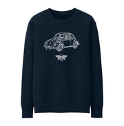 Jaxon Lee illustration for a Volkswagen 1968 Beetle 1500 Limousine fan Jumper