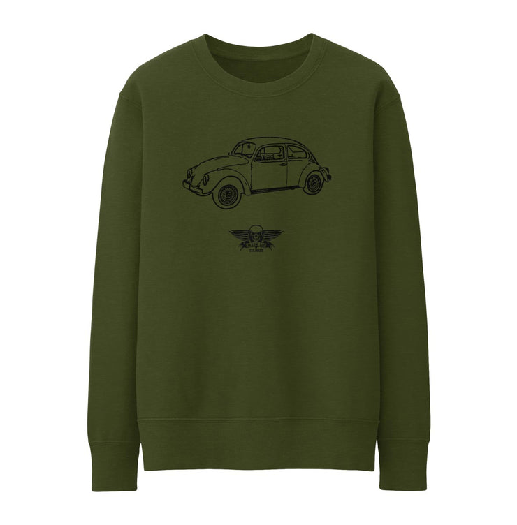 Jaxon Lee illustration for a Volkswagen 1974 Beetle Motorcar fan Jumper