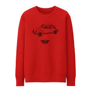 Jaxon Lee illustration for a Volkswagen 1974 Beetle Motorcar fan Jumper