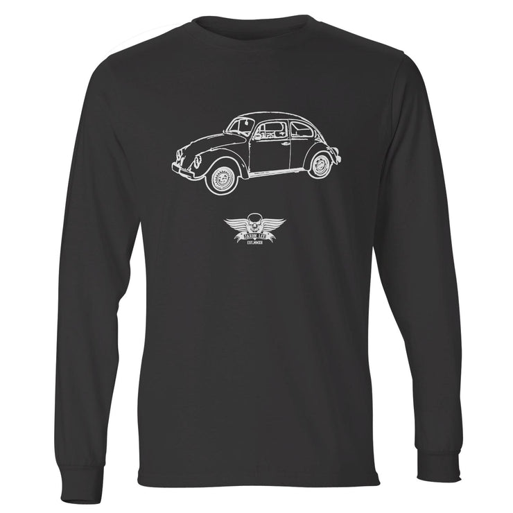 Jaxon Lee illustration for a Volkswagen 1974 Beetle Motorcar fan LS-Tshirt