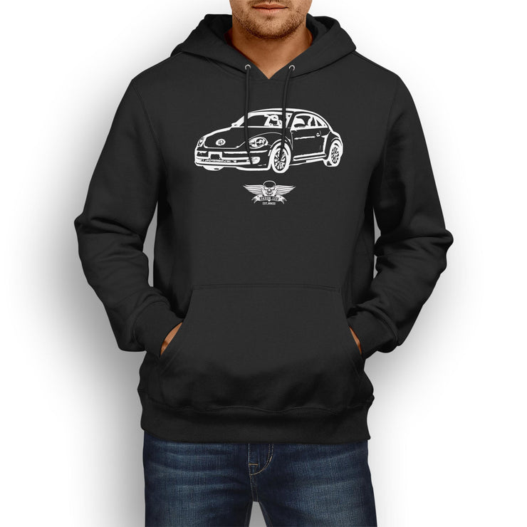 Jaxon Lee illustration for a Volkswagen Beetle 2012 Motorcar fan Hoodie