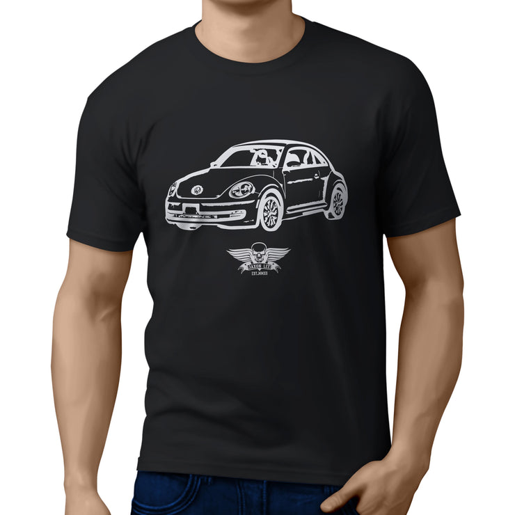 Jaxon Lee illustration for a Volkswagen Beetle 2012 Motorcar fan T-shirt