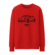 Jaxon Lee illustration for a Volkswagen Beetle Cabriolet Motorcar fan Jumper