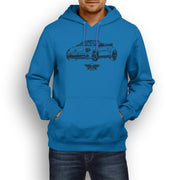 Jaxon Lee illustration for a Volkswagen Beetle Cabriolet Motorcar fan Hoodie