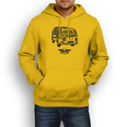 Jaxon Lee illustration for a Volkswagen Campervan 1968 fan Hoodie