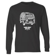 Jaxon Lee illustration for a Volkswagen Campervan 1968 fan LS-Tshirt