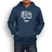 Jaxon Lee illustration for a Volkswagen Campervan 1968 fan Hoodie
